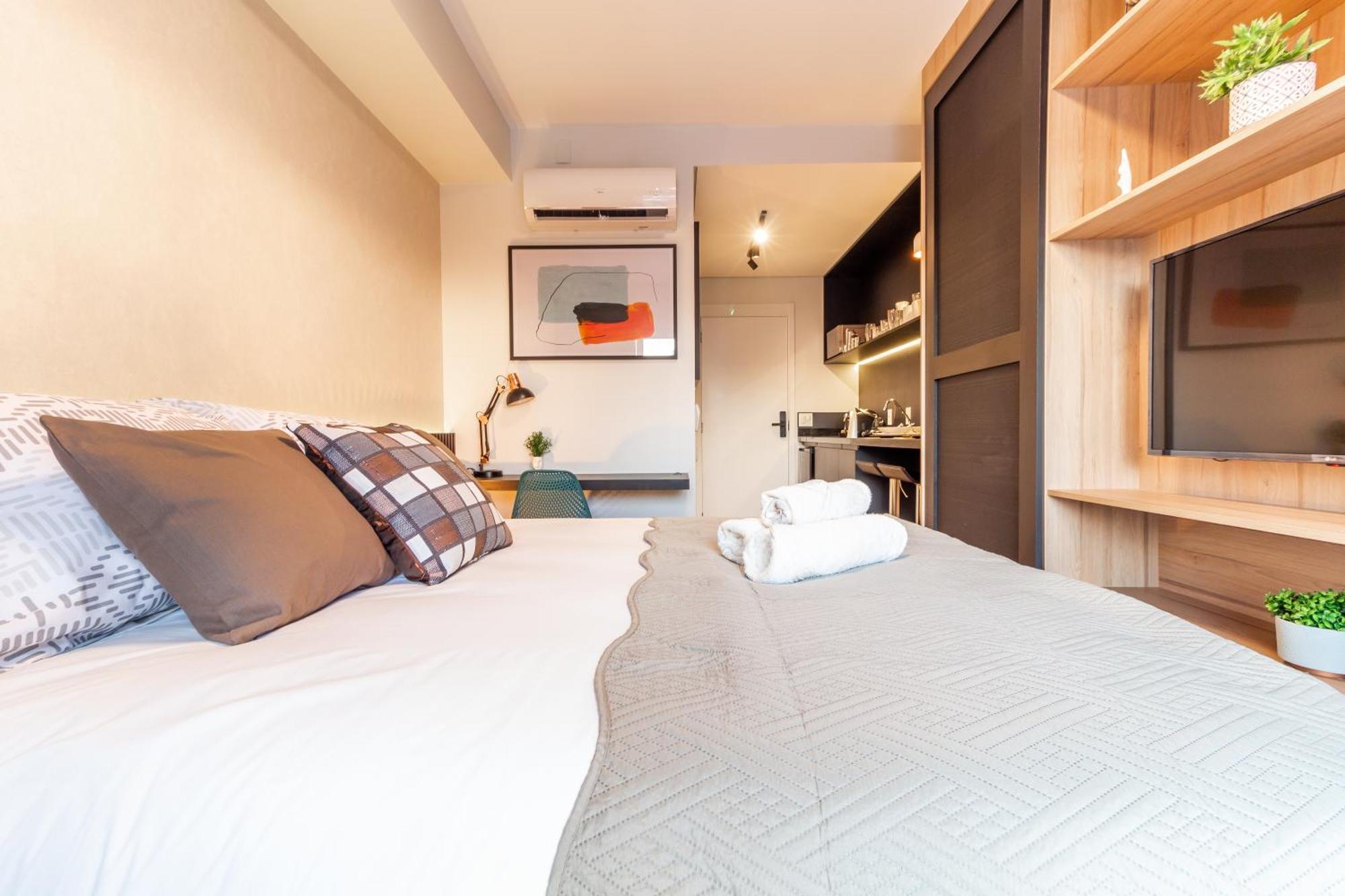Studios No Melhor Ponto De Moema Garagem Lazer E Metro Perto Wifi Gratis São Paulo Exterior foto